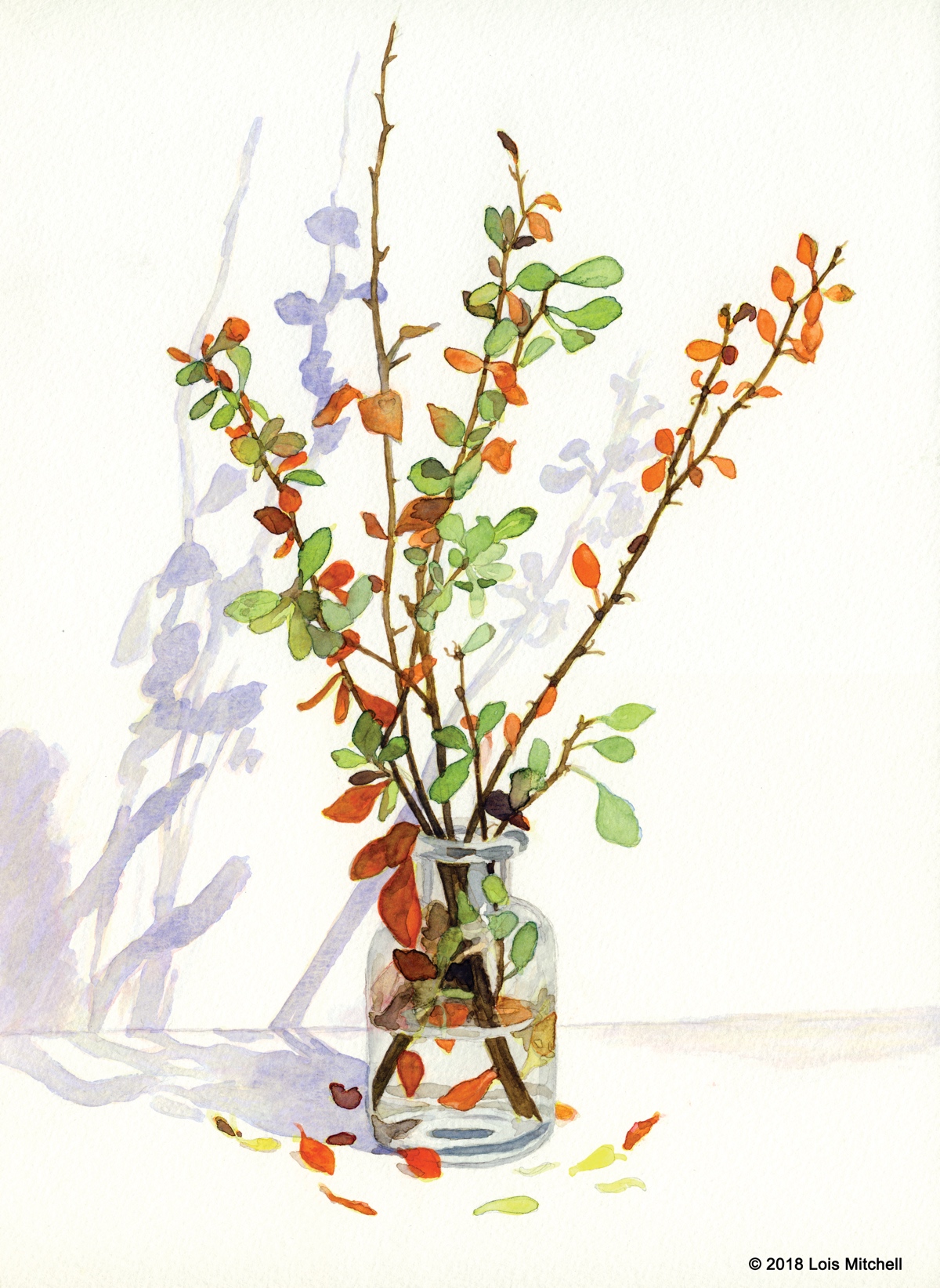 painting of still life by Lois